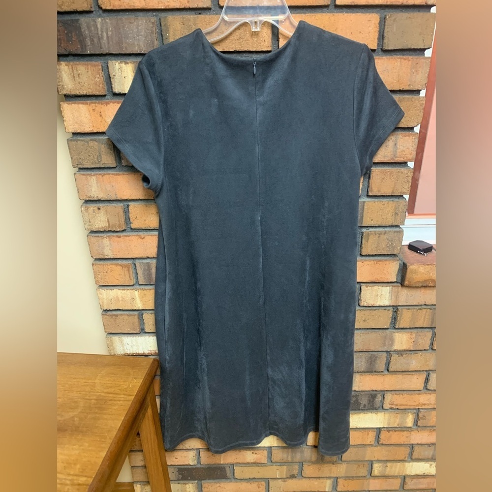 J.McLaughlin Charcoal Short Sleeve Dress - Picture 2 of 4
